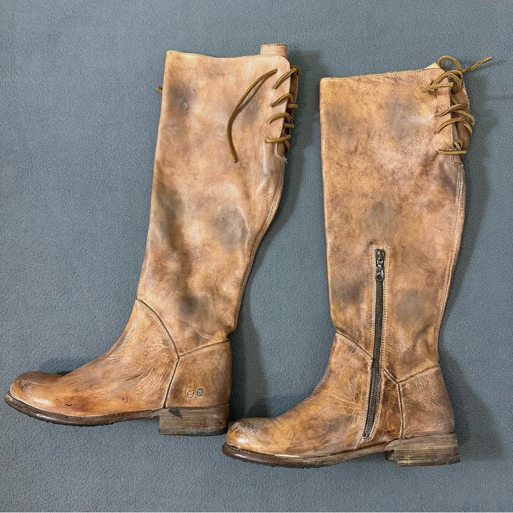 Bed Stu Leather Boots Womens 9.5 - Picture 1 of 7